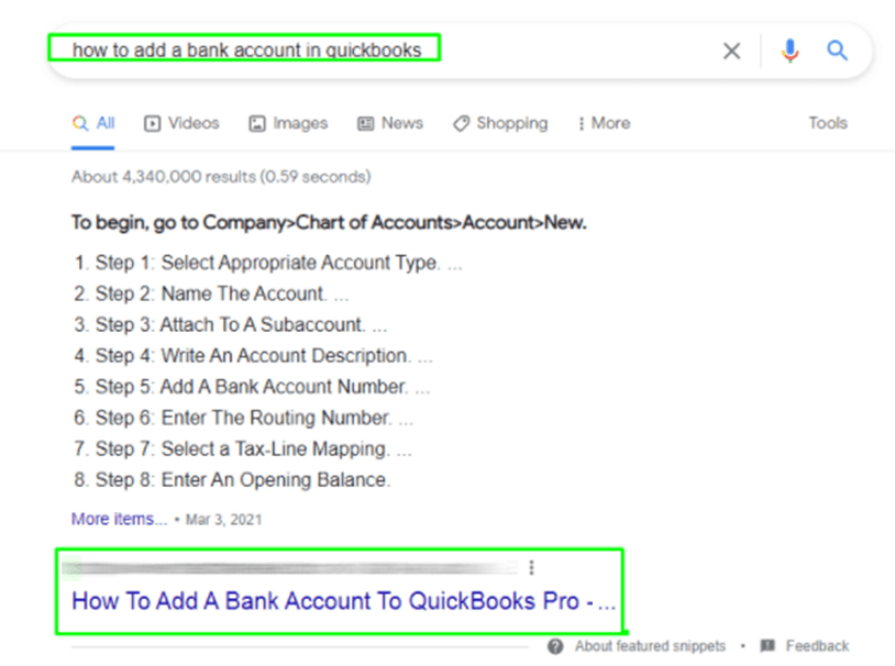 Steps to add bank account in quickbooks screenshot